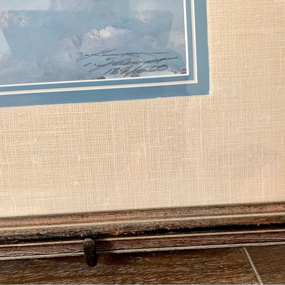 “Springtime Flying In The Rockies” Singled & Framed Print 17/20 Inch - Picture 5 of 12